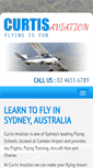 Mobile Screenshot of curtisaviation.com.au